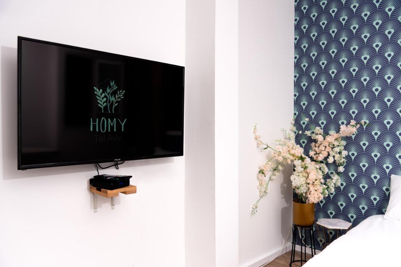 Stylish Studio Apartments On Dizengoff By Homy Tel Aviv Exteriör bild