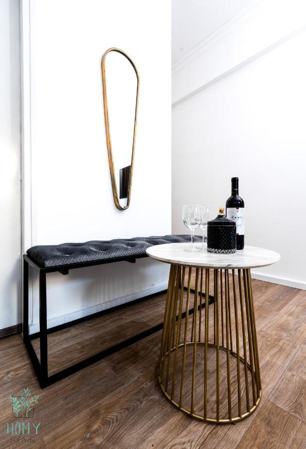 Stylish Studio Apartments On Dizengoff By Homy Tel Aviv Exteriör bild