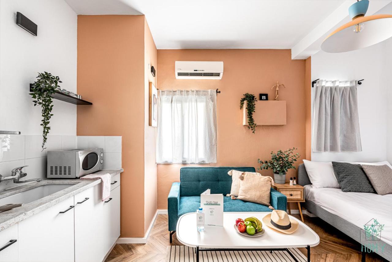 Stylish Studio Apartments On Dizengoff By Homy Tel Aviv Exteriör bild