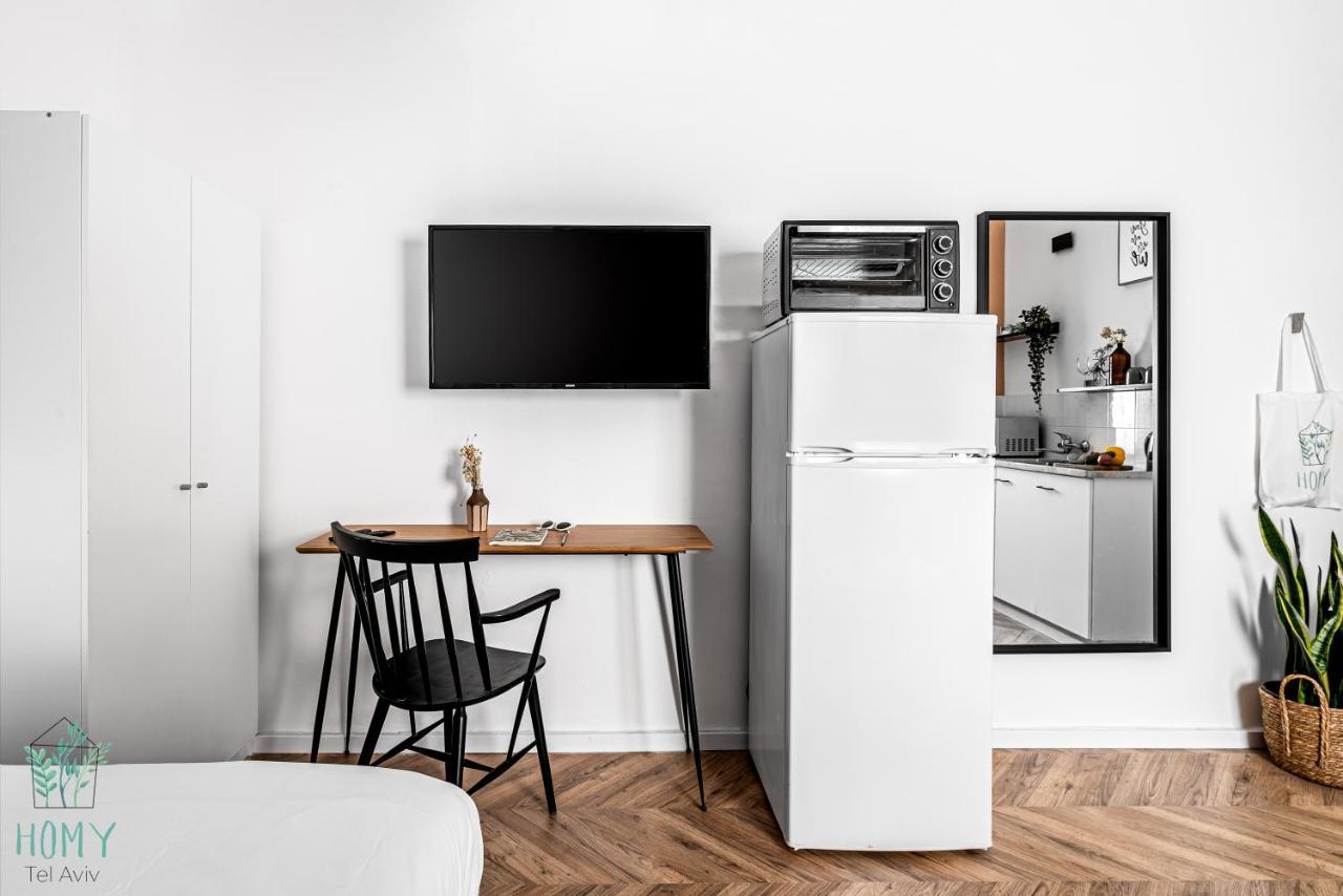 Stylish Studio Apartments On Dizengoff By Homy Tel Aviv Exteriör bild
